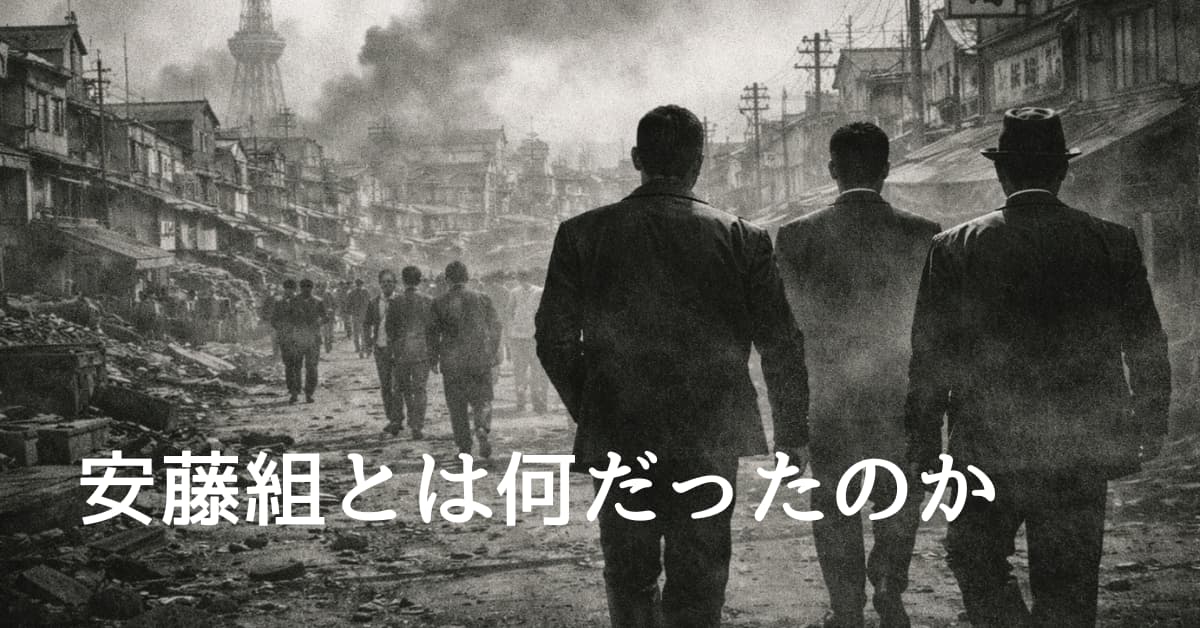 安藤組とは何だったのか