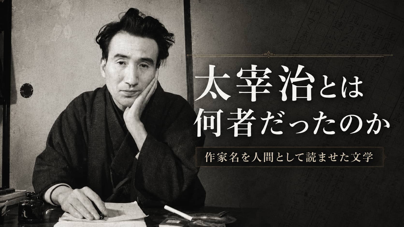 太宰治とは何者
